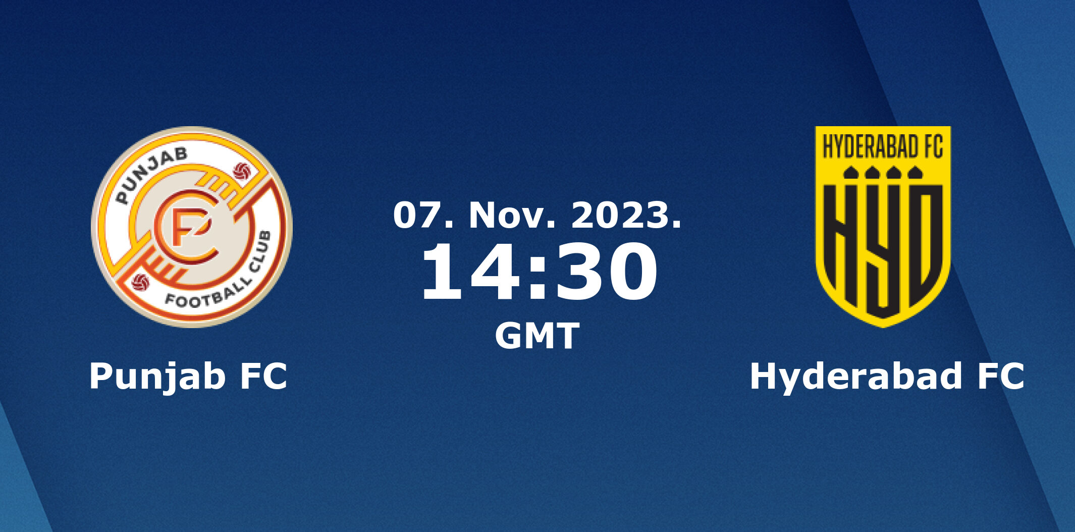 ISL Today: Punjab FC Vs Hyderabad FC Match , H2H, Lineup, Prediction,Stats