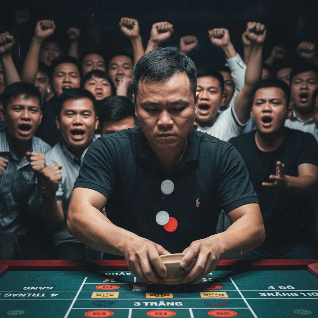 Kết quả 4 trắng trong Xóc Đĩa