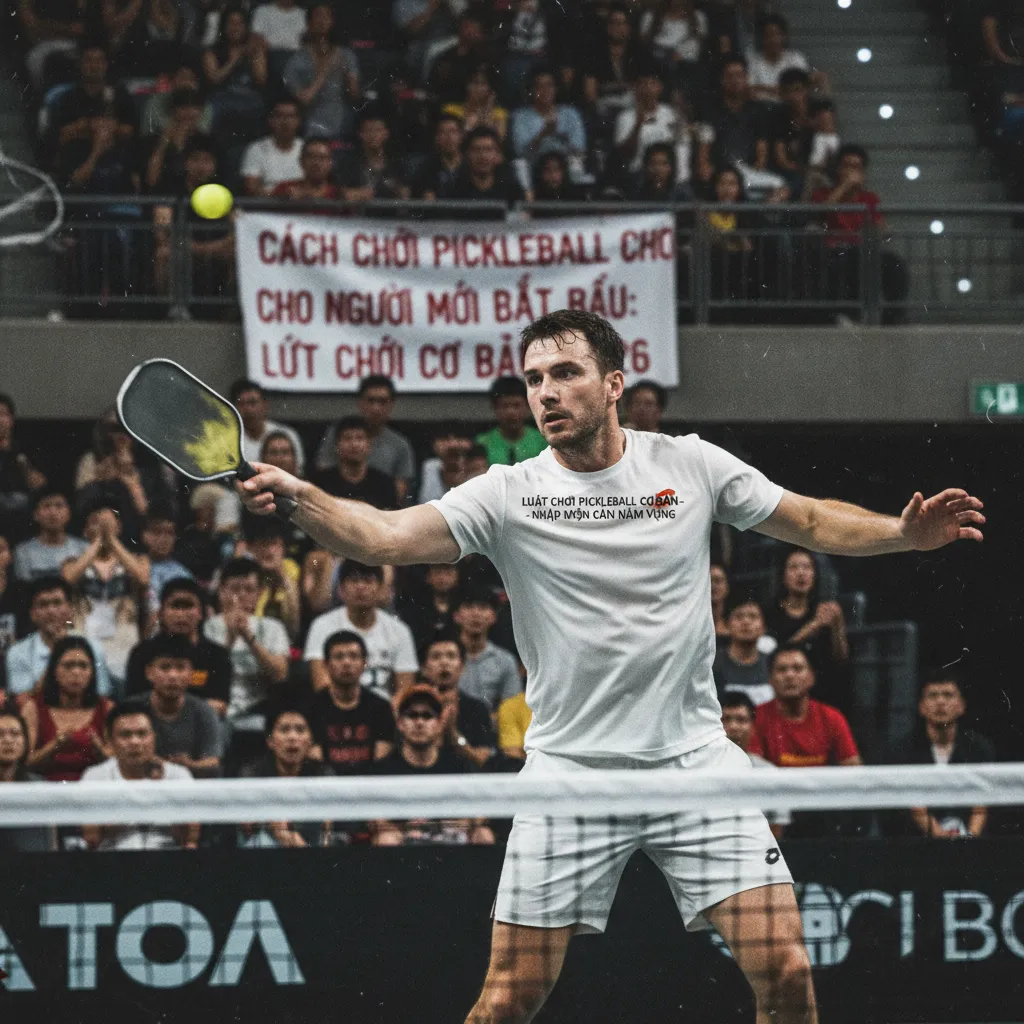 Kỹ thuật giao bóng Pickleball dưới hông