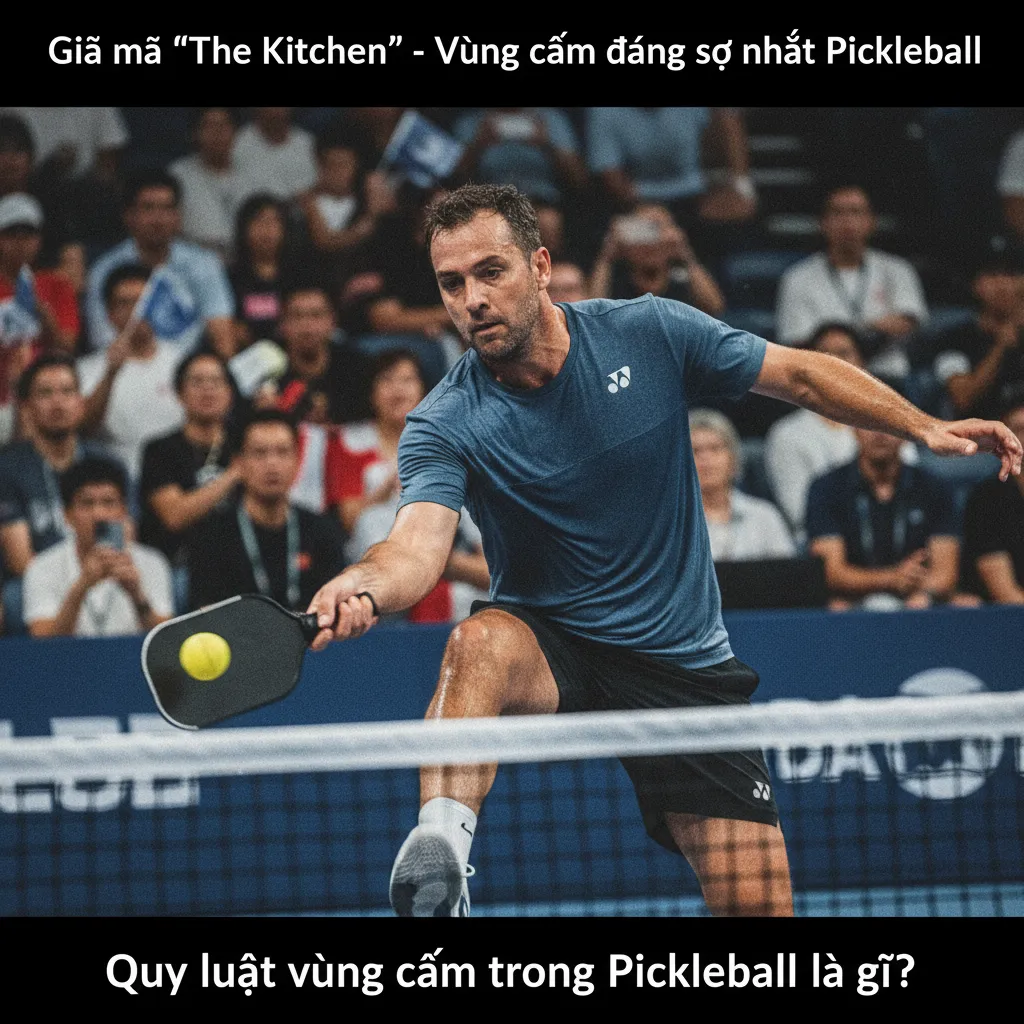Giải mã "The Kitchen" - Vùng cấm đáng sợ nhất Pickleball