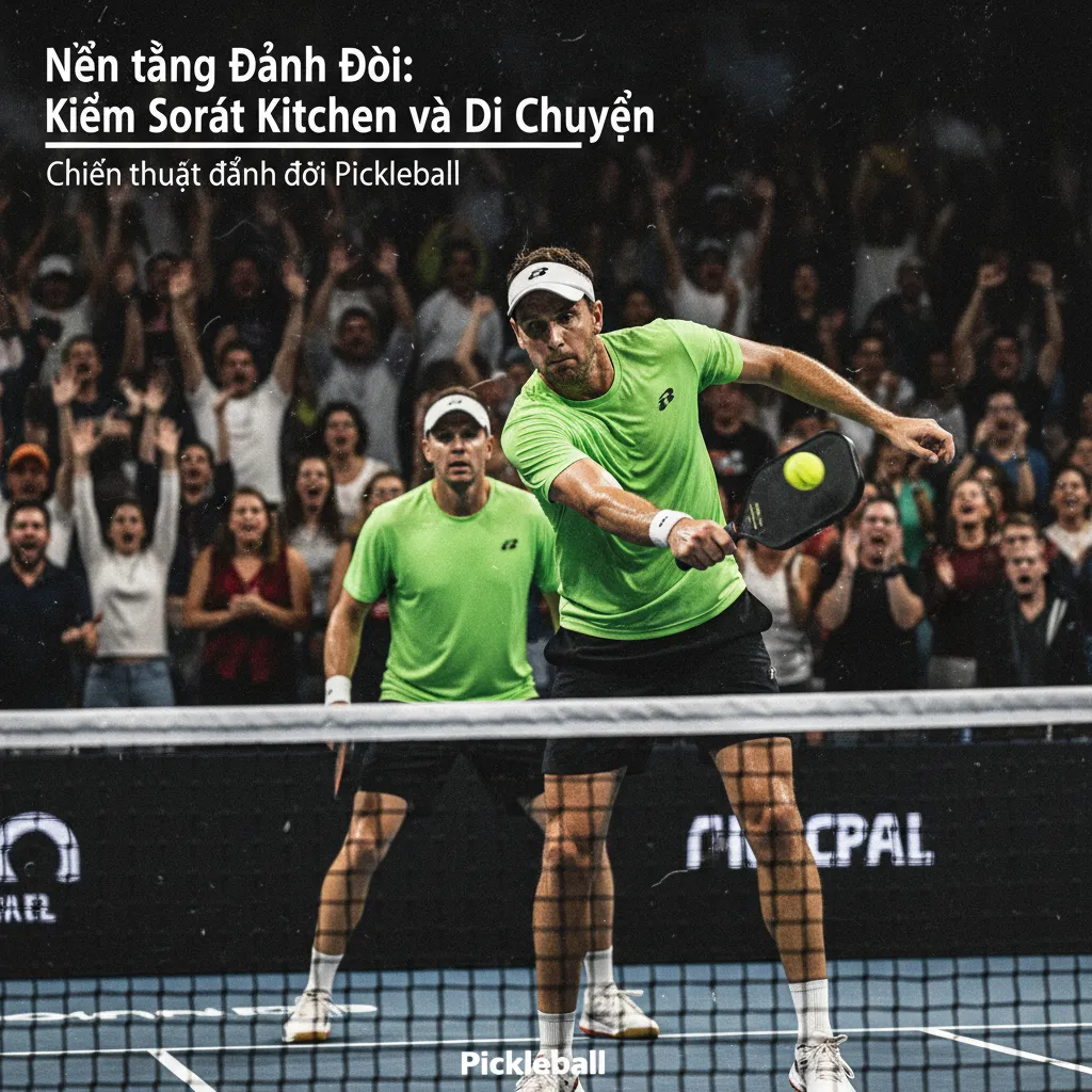 Một cú third shot drop trong Pickleball