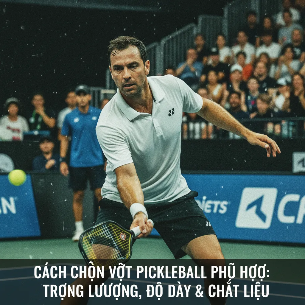 Tại sao Trọng Lượng vợt Pickleball lại quan trọng đến vậy?