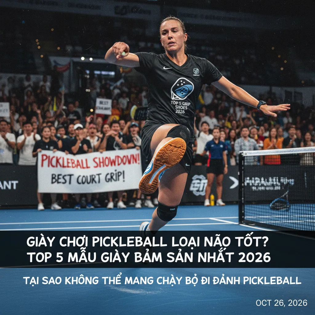 Các tiêu chí quan trọng khi chọn giày pickleball