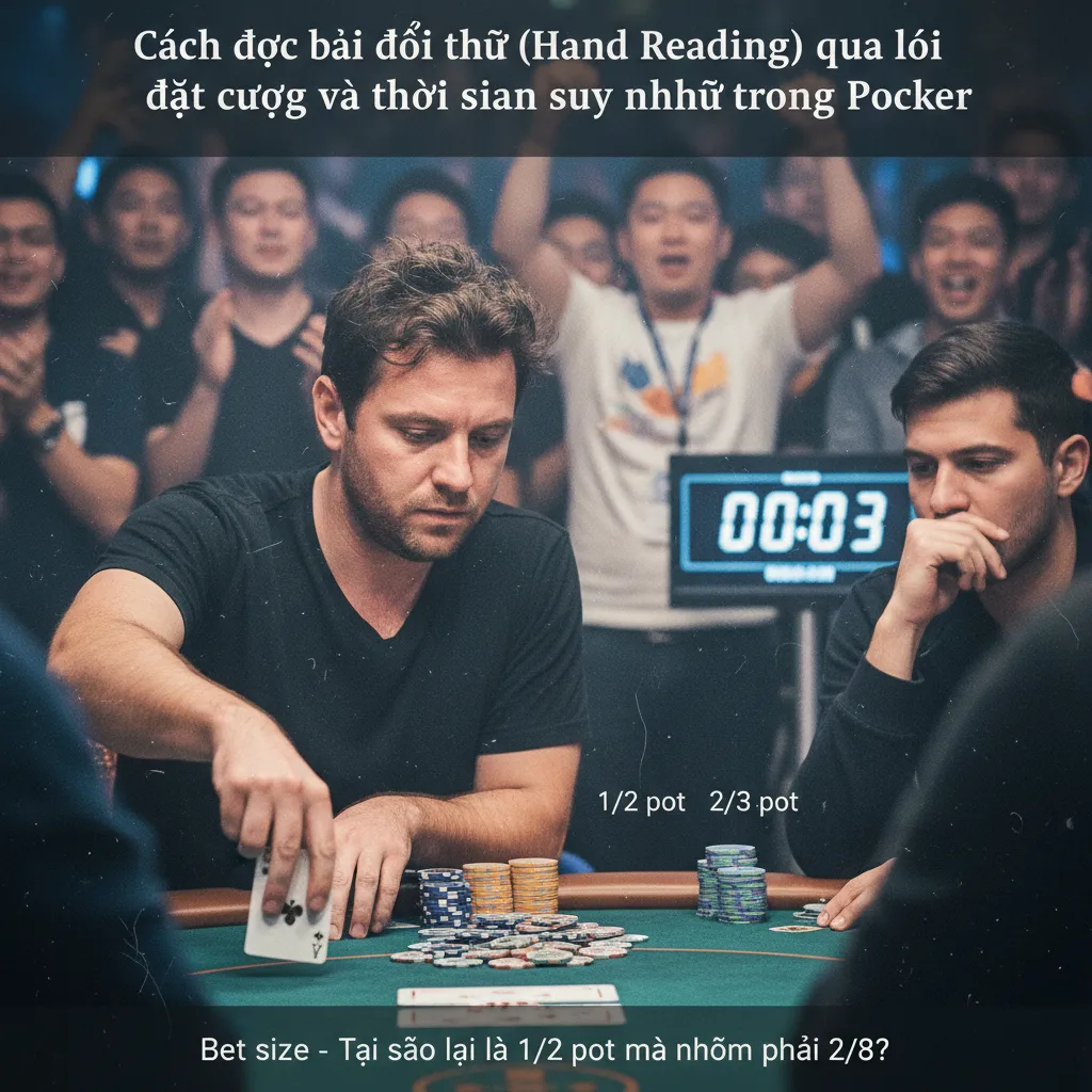 Cách đọc bài đối thủ trong Poker - Timing Tells