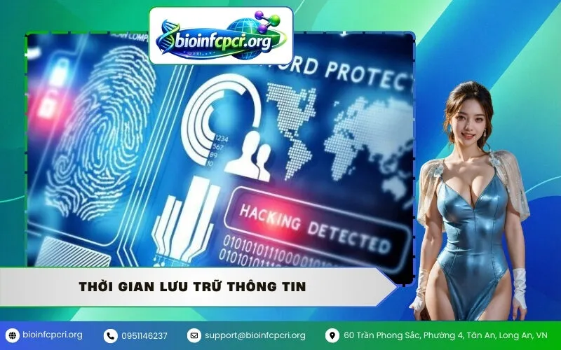 Thời gian lưu trữ thông tin